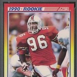 1990 SCORE RC #299 CORTEZ KENNEDY HOF SEAHAWKS GEM MINT ROOKIE NFL